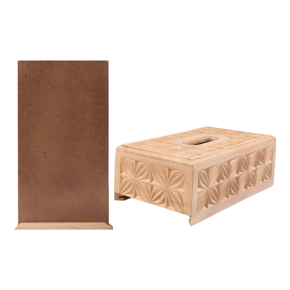 Handcrafted Walnut Tissue Box | Rectangle Tissue Box 3