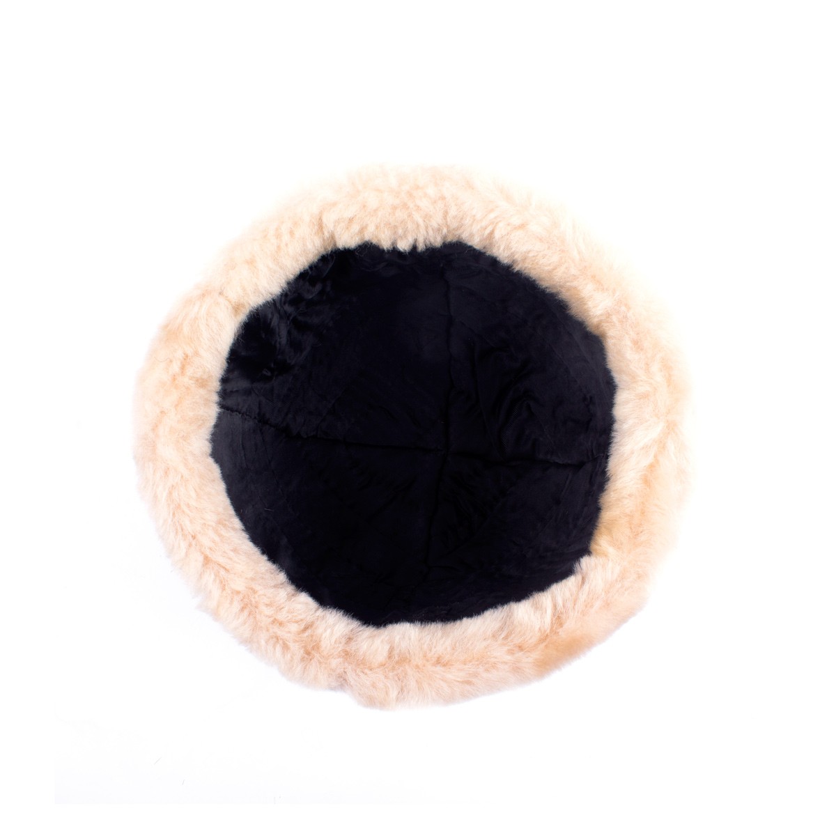 Brownish Gray Fur Handmade Pakol | Nuristani Winter Hat 4