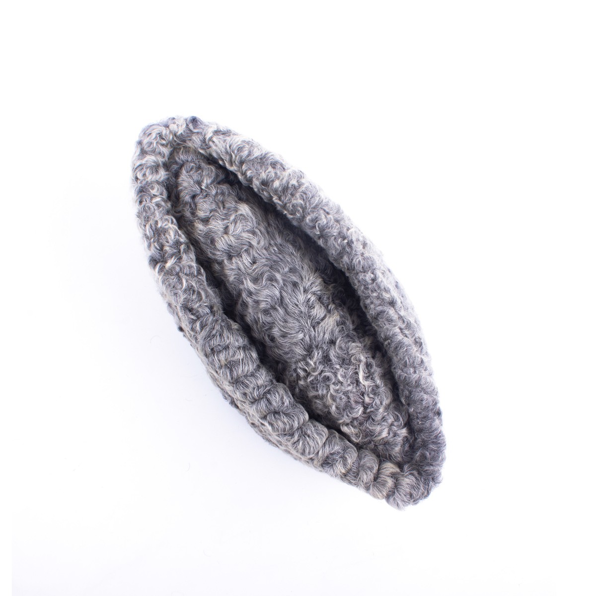 Gray Nuristani Karaku Pakol | Handmade Woolen Winter hat 3