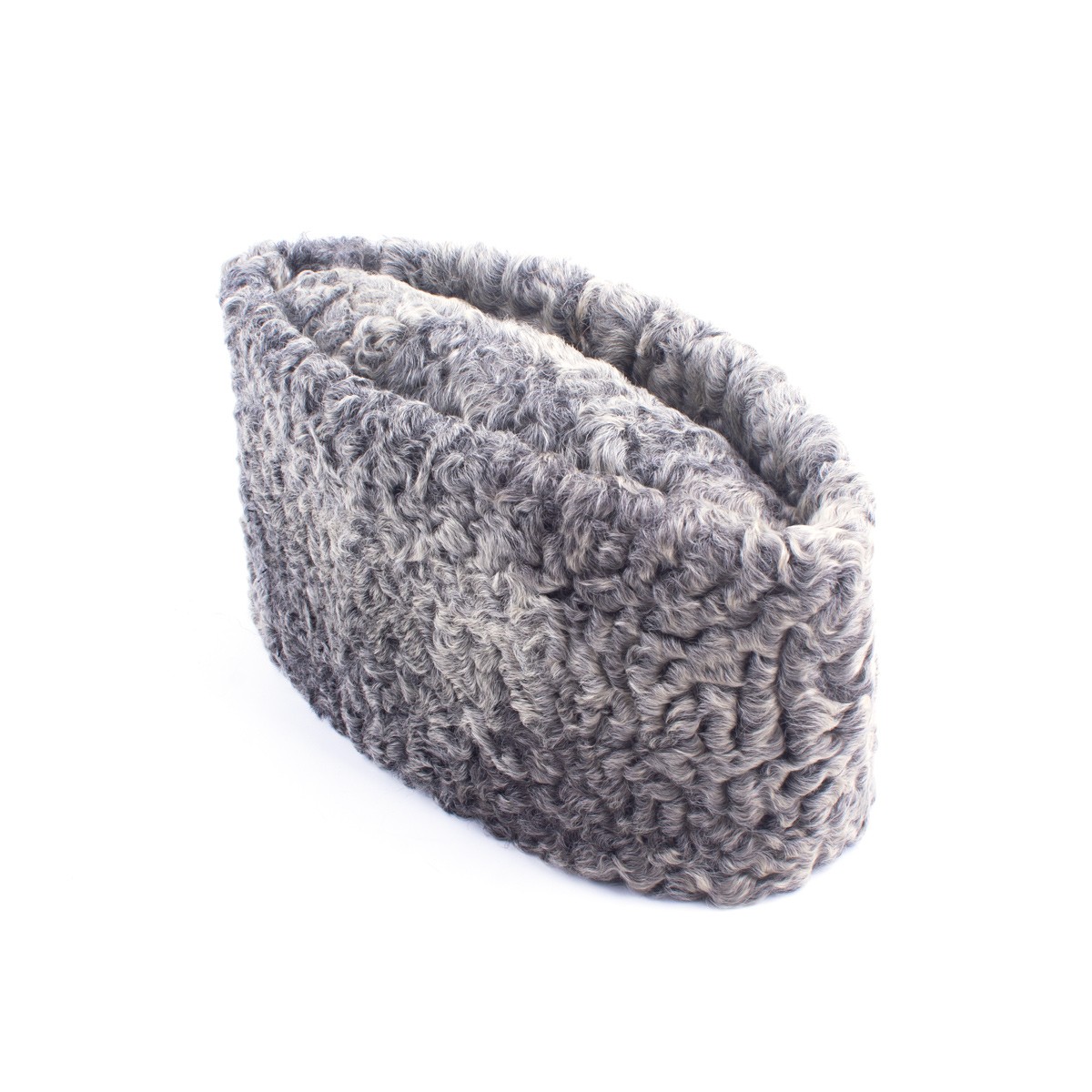 Gray Nuristani Karaku Pakol | Handmade Tribal Woolen Hat 1