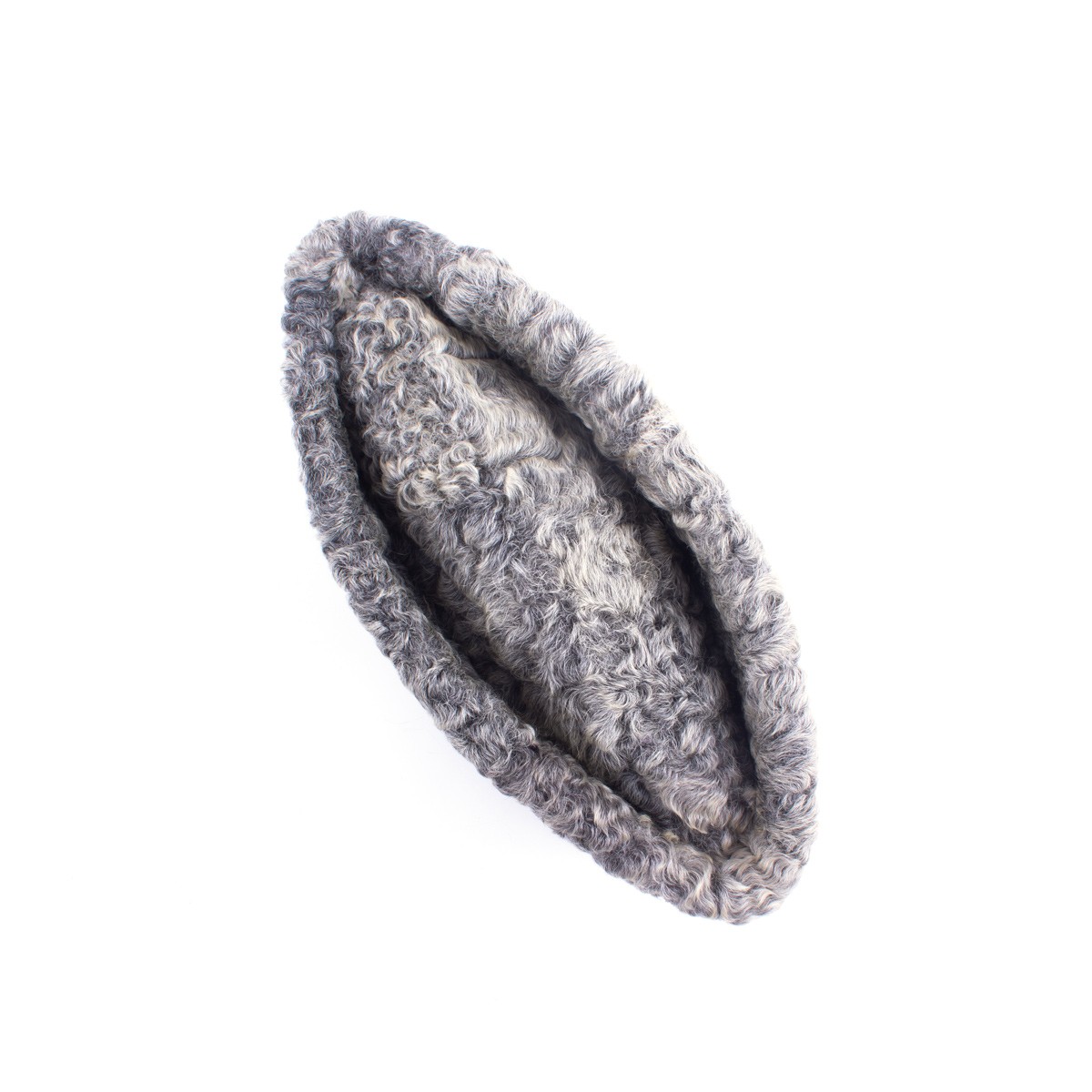 Gray Nuristani Karaku Pakol | Handmade Tribal Woolen Hat 3