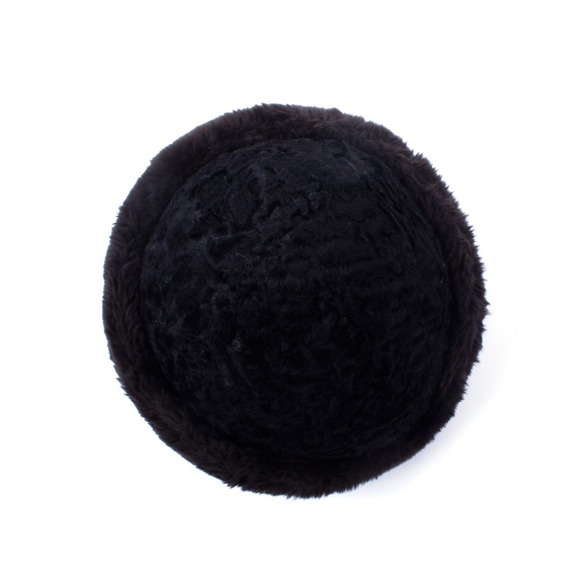 Black Classic Nuristani Tribal Pakol | Handmade Woolen Winter Hat 3
