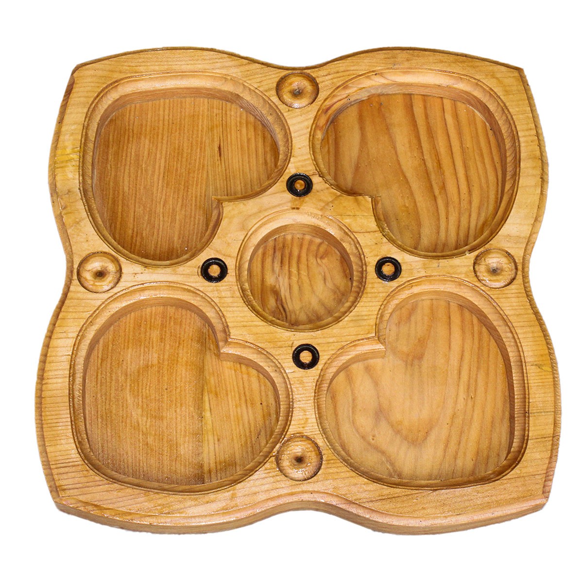Wooden Fruit Plate | Antique Candy Dish 1
