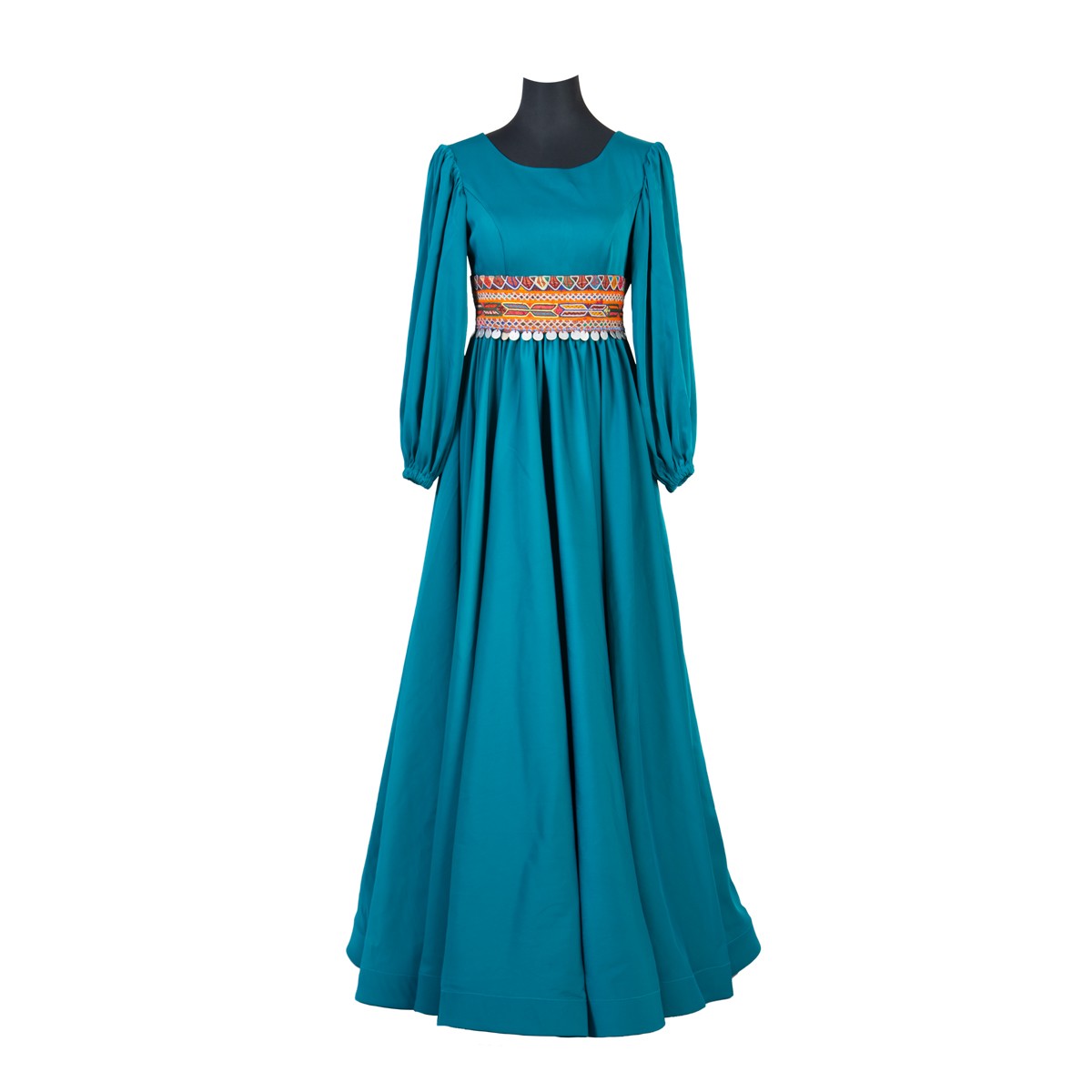 Noristani Maxi with Coin Belt Dress 1