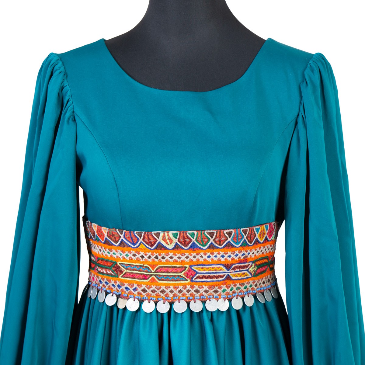Noristani Maxi with Coin Belt Dress 2
