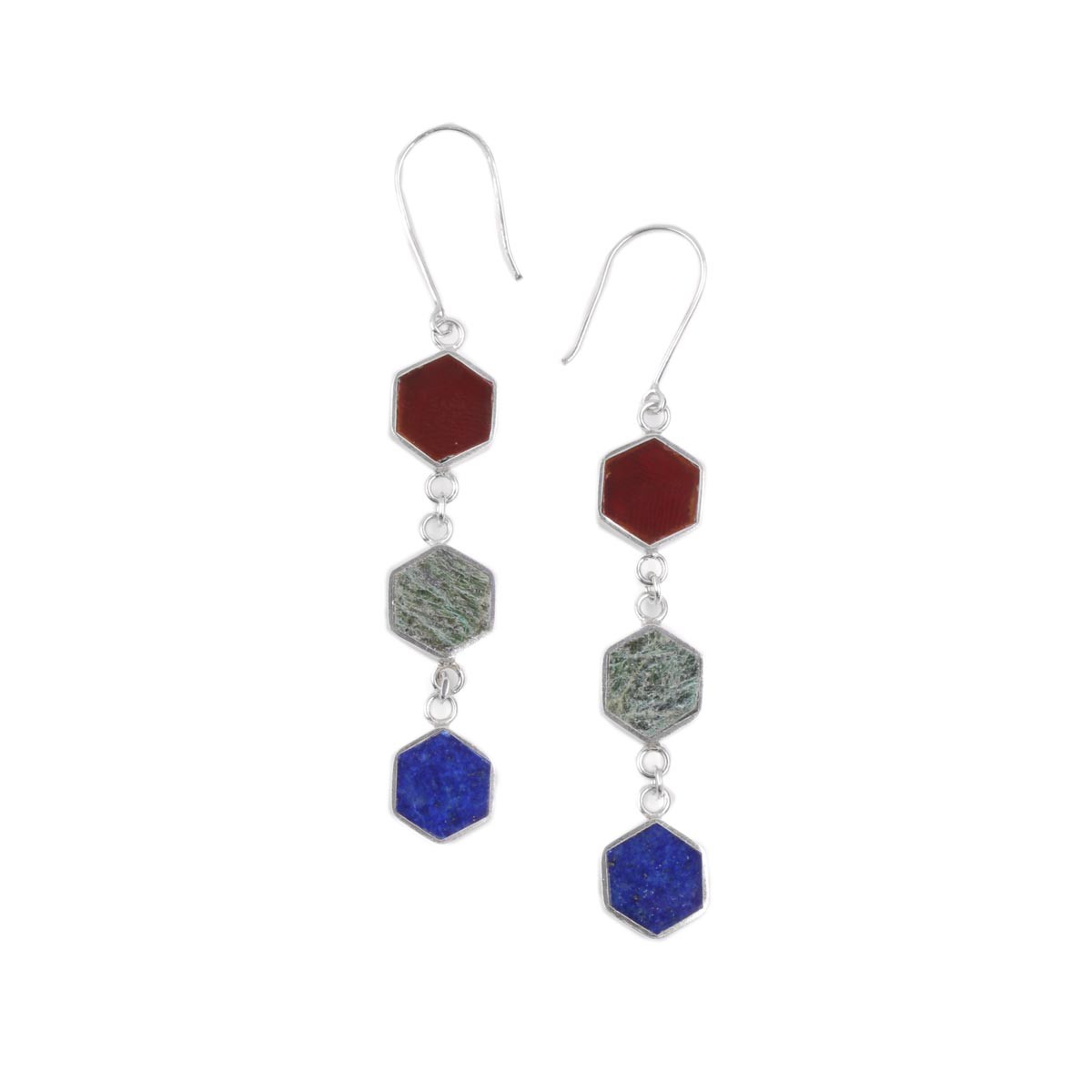 Hexagon Earring 2
