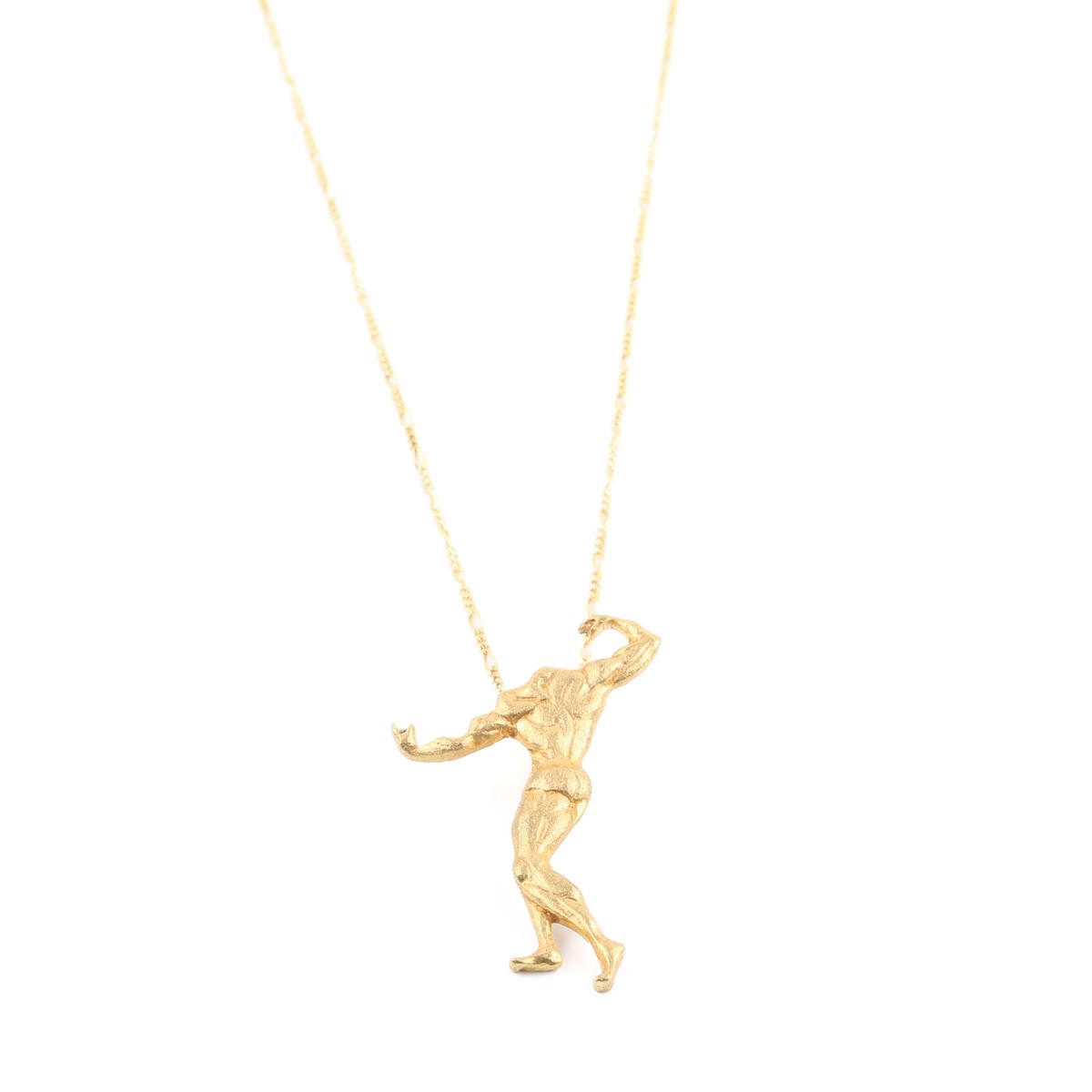 Gold Plated Necklace | Brass Body Figured Necklace 2