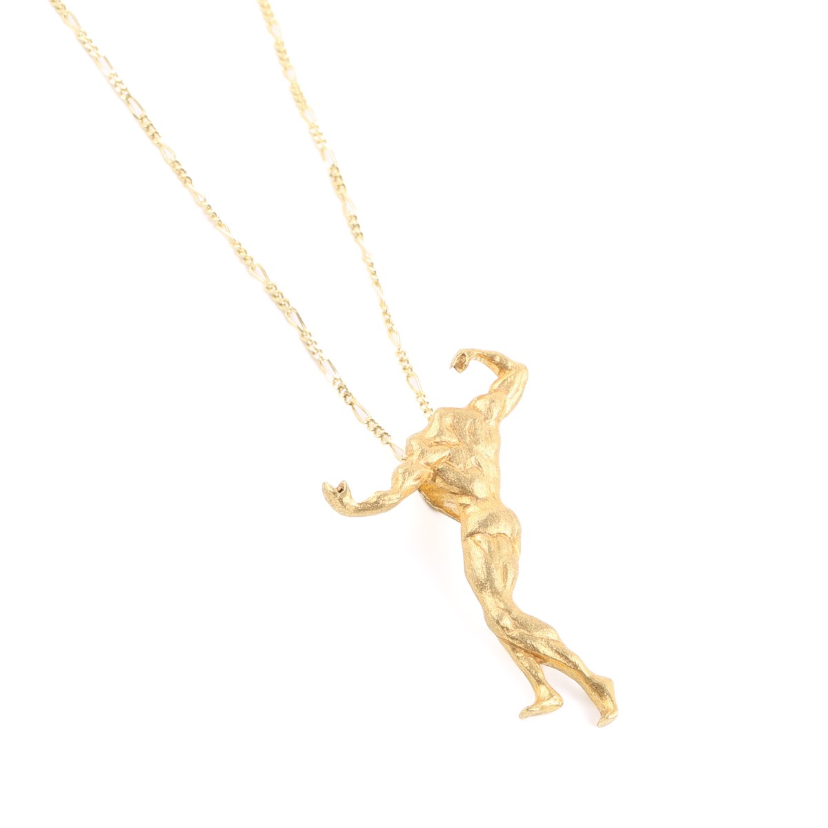 Gold Plated Necklace | Brass Body Figured Necklace 3