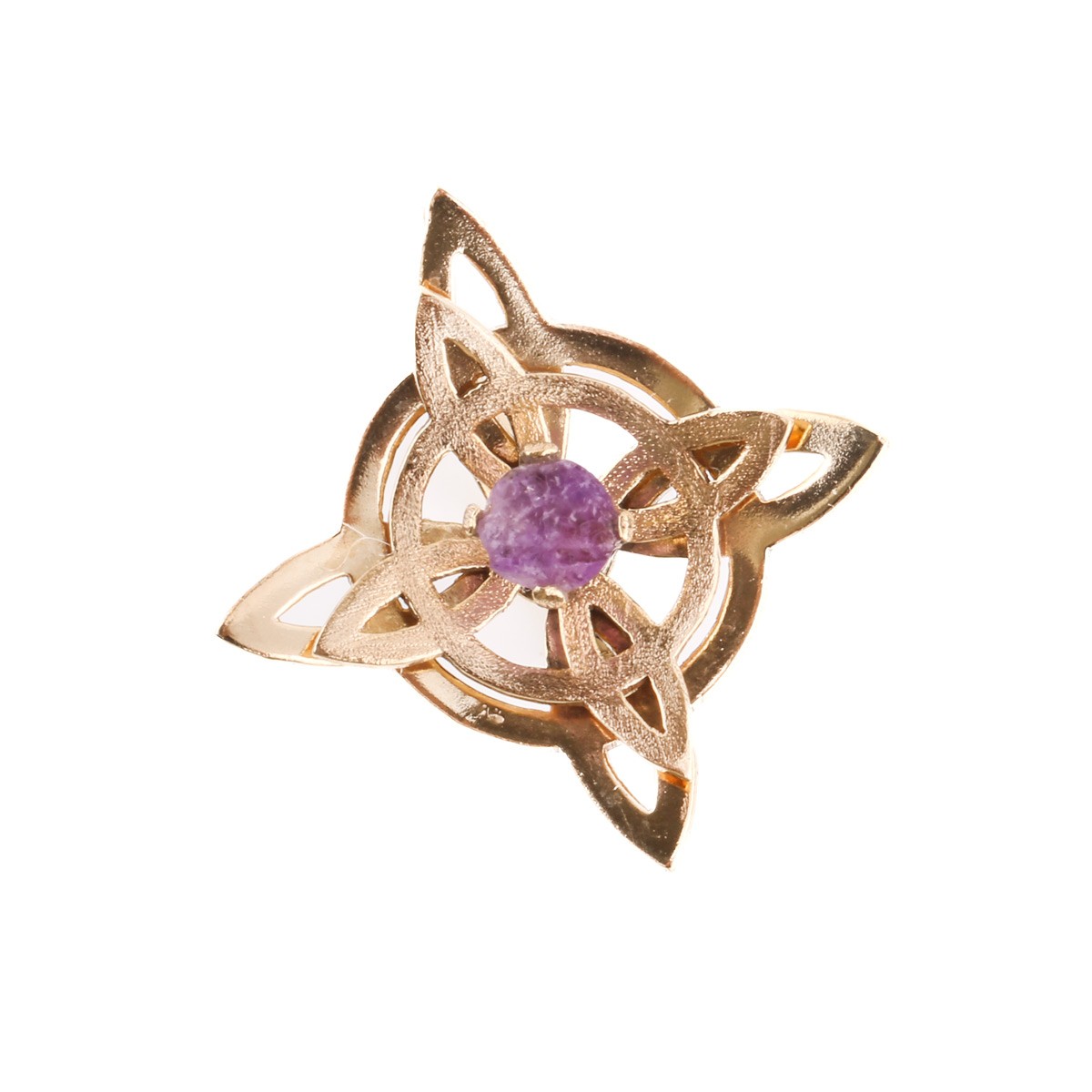 Emotes Gold Plated Ring | Brass Floral Halo Ring 3