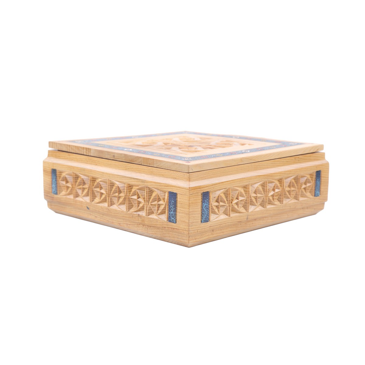 Archa Wooden Jewelry box | Square Crafted Hand-Painted Gift Box 2