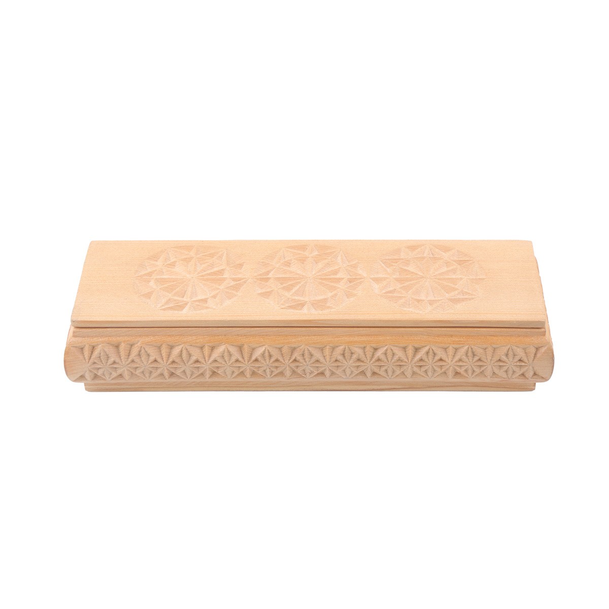 Archa Wooden Jewelry Box | Rectangle Engraved Pen Box 3