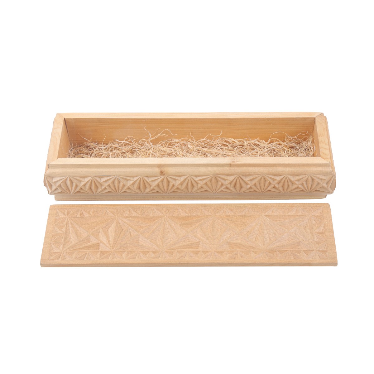 Archa Carved Pen Box | Rectangle Jewel Box 1