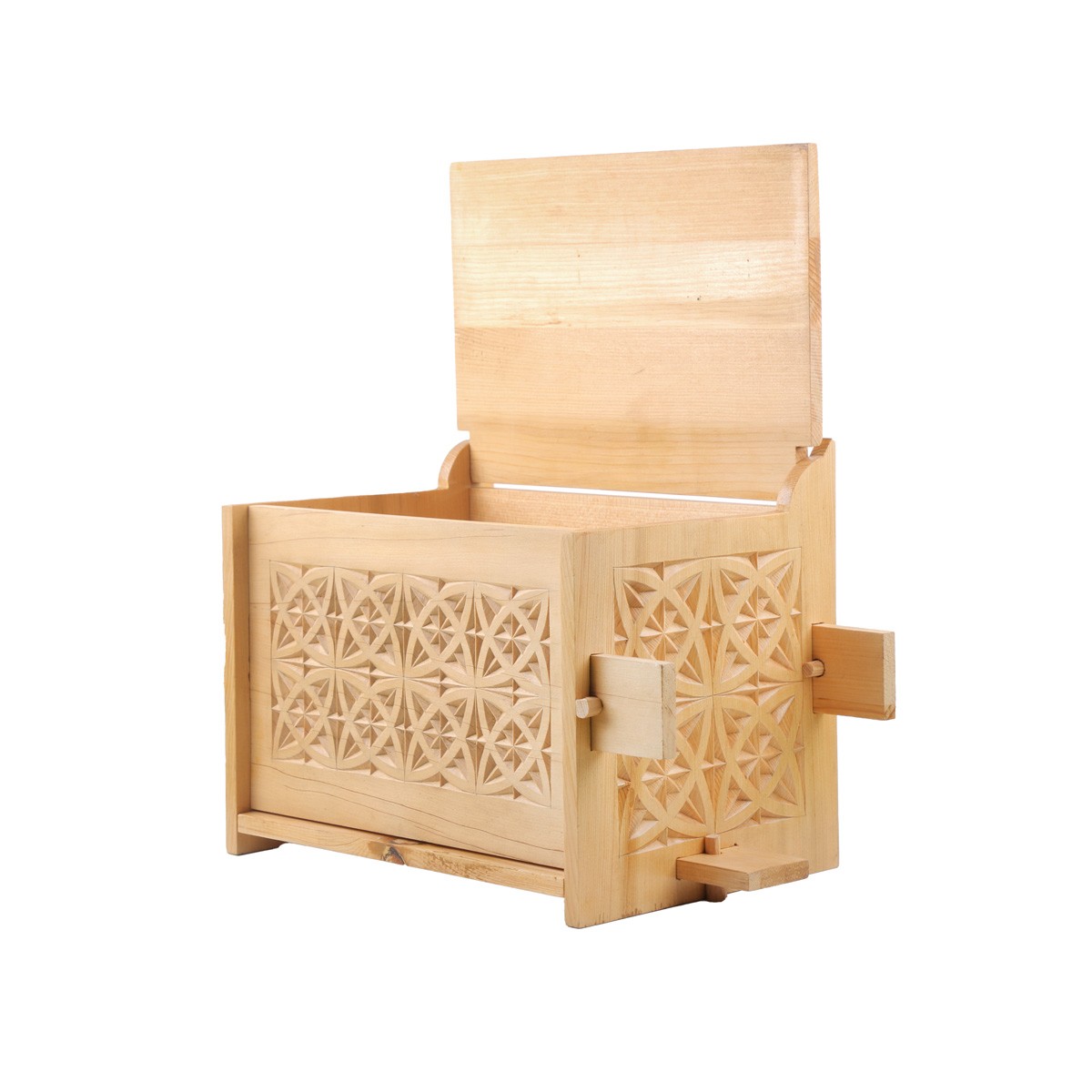 Archa Wood Jewelry Box | Rectangle Mini Accessory Box 3