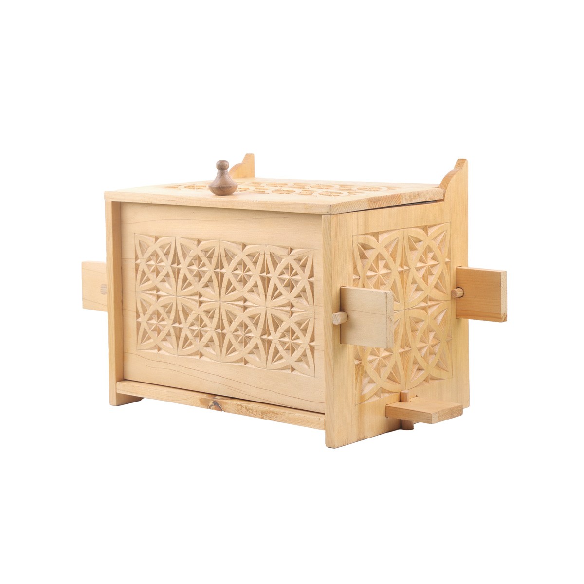 Archa Wood Jewelry Box | Rectangle Mini Accessory Box 1