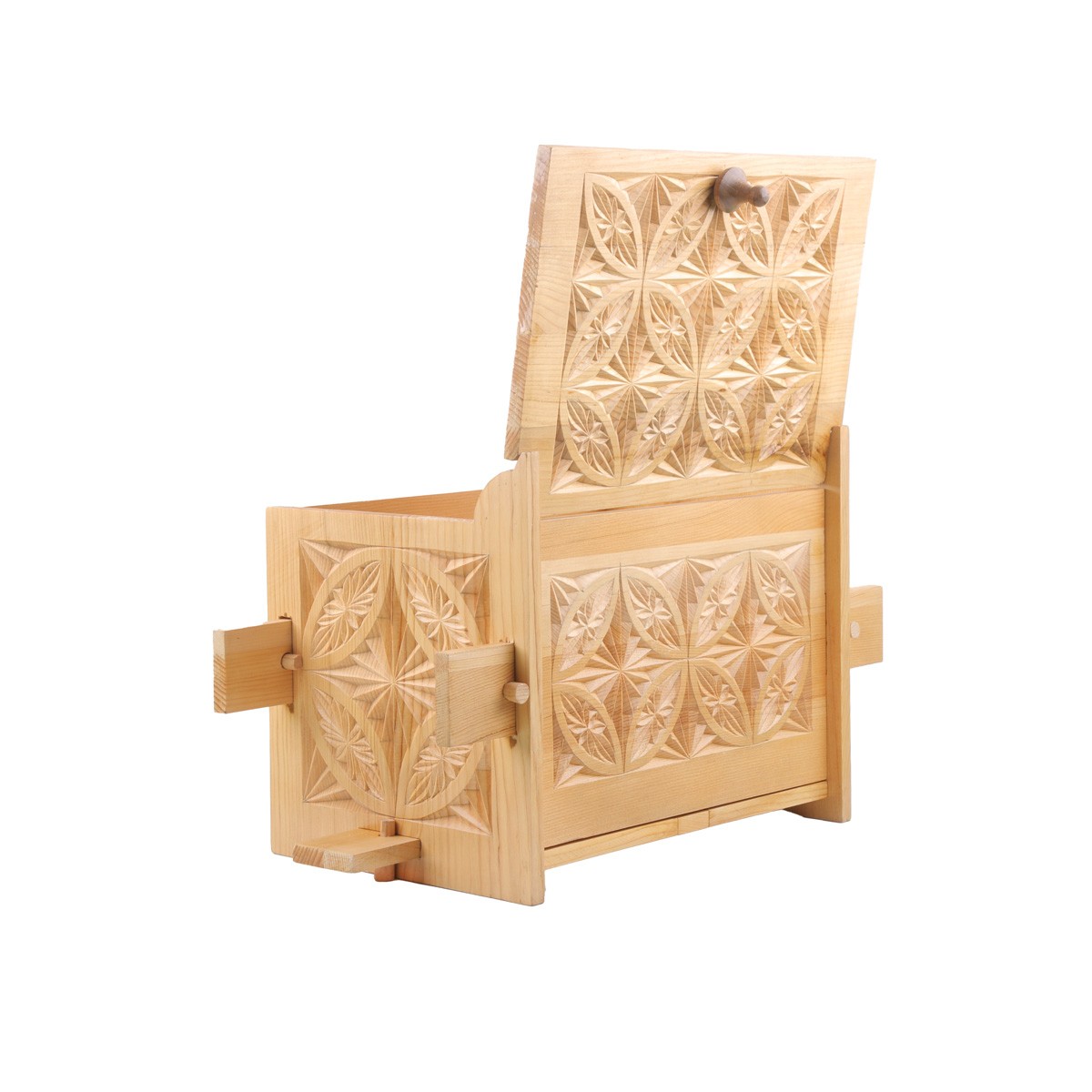 Walnut Wood Jewelry Box | Rectangle Mini Accessory Box 3