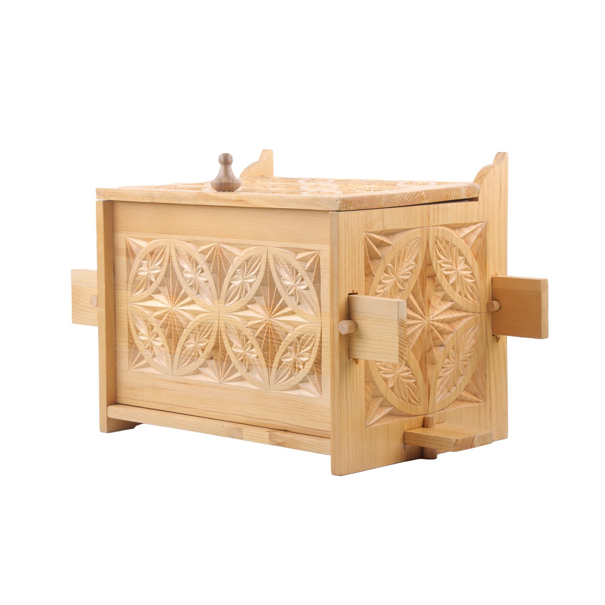Walnut Wood Jewelry Box | Rectangle Mini Accessory Box 4