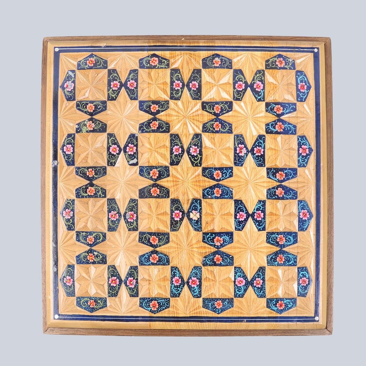 Cedar Wood Handmade Jewelry Box | Square Hand-painted Gift Box 3
