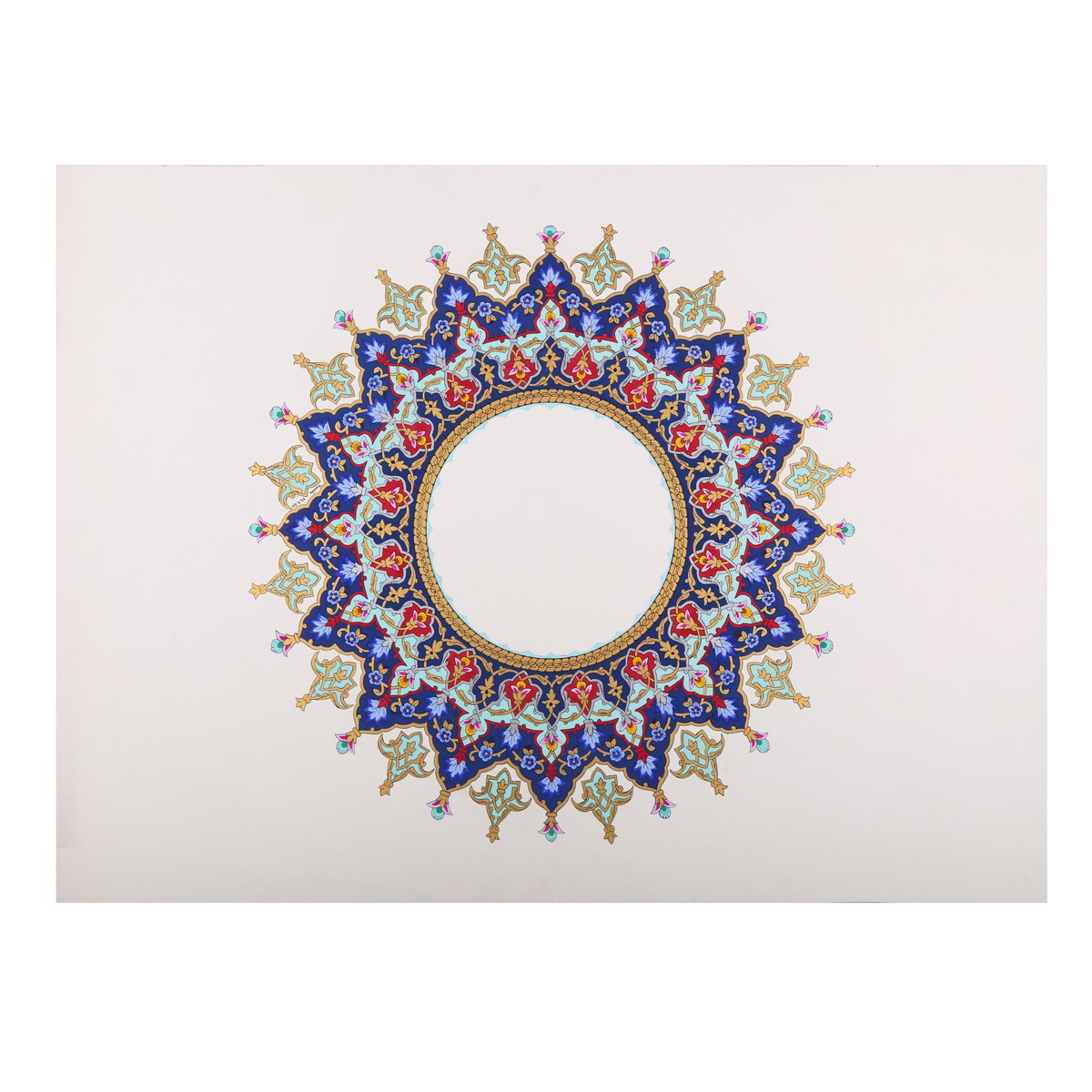 Islamic Solo Mandala Artwork | Behzad Mandala Artwork 1