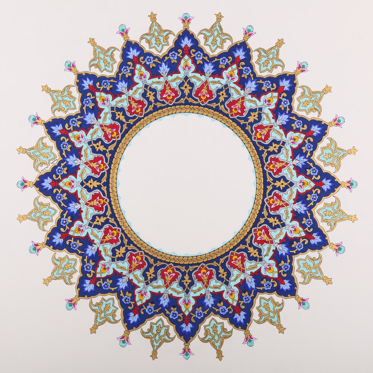 Islamic Solo Mandala Artwork | Behzad Mandala Artwork 2