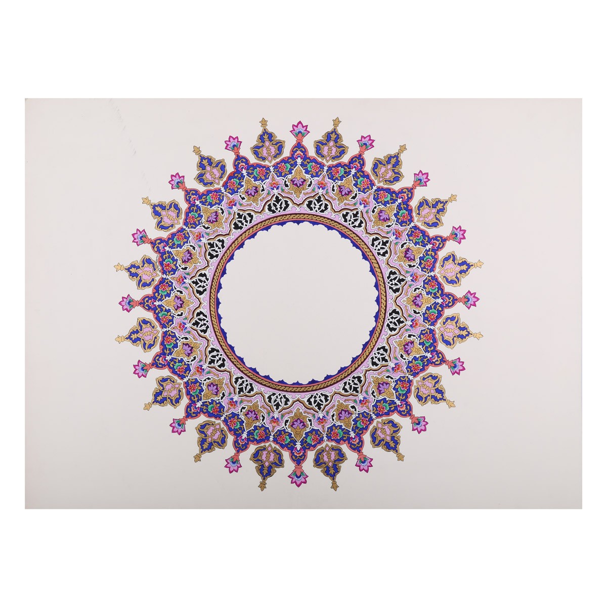 Islamic Mandala Art | Behzad Mandala Artwork 1