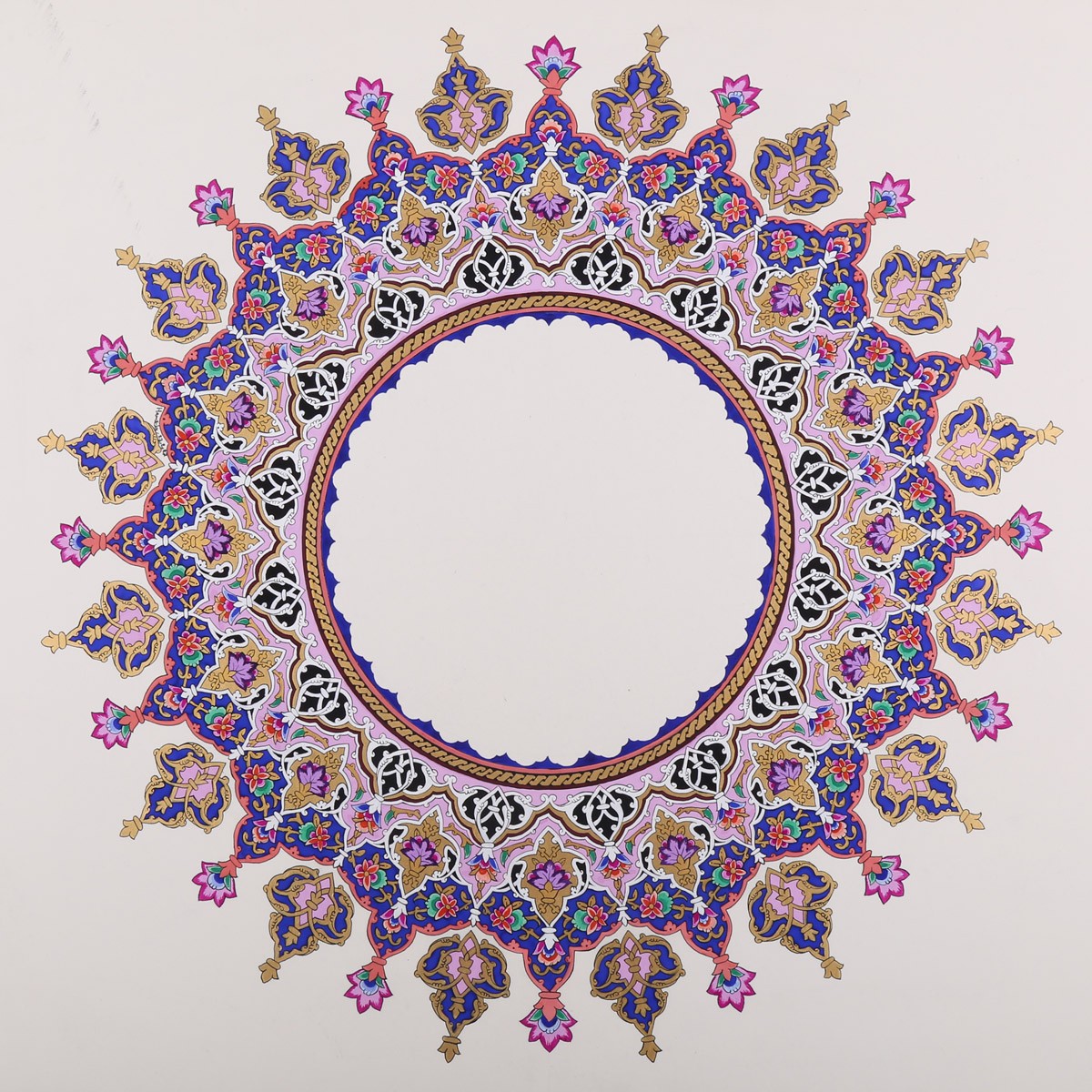 Islamic Mandala Art | Behzad Mandala Artwork 2