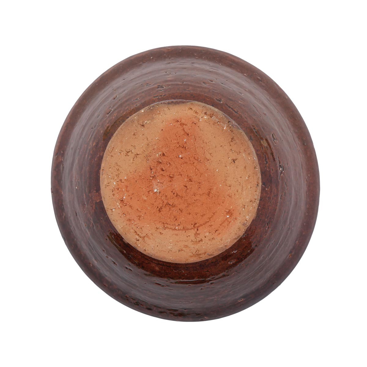 Chocolate Footed Ceramic Large Bowl | Handmade Rustic Ceramic Bowl  3