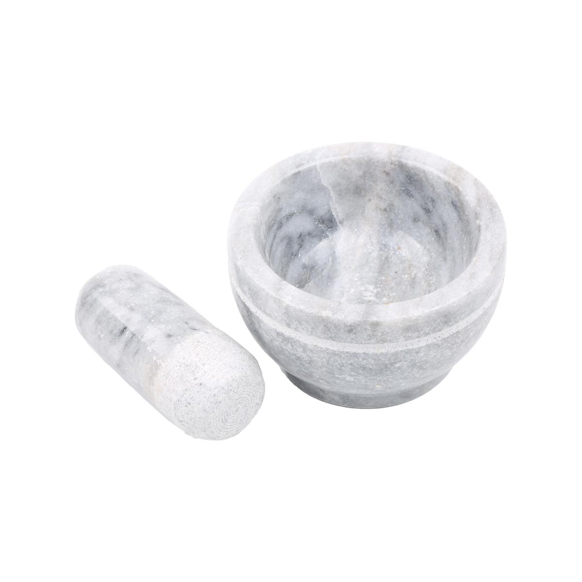 Marble Small Mortar & Pestle Set | Handmade Mortar & Pestle  2
