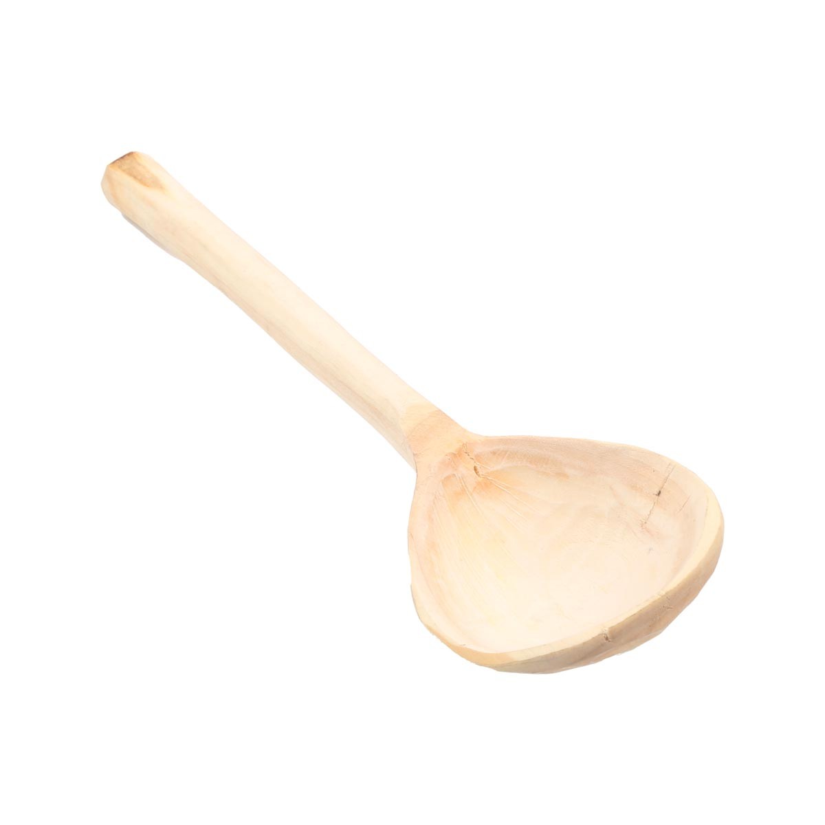 Light Cream Cedar Wood Spoon | Wooden Hand-Carved Spoon 1