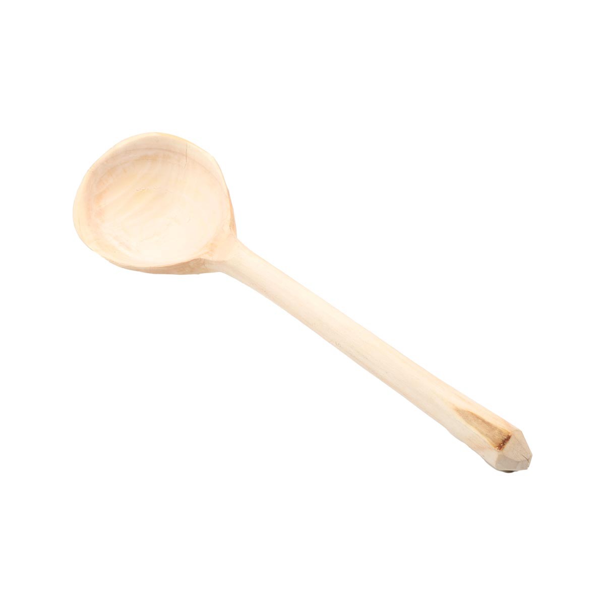 Light Cream Cedar Wood Spoon | Wooden Hand-Carved Spoon 2