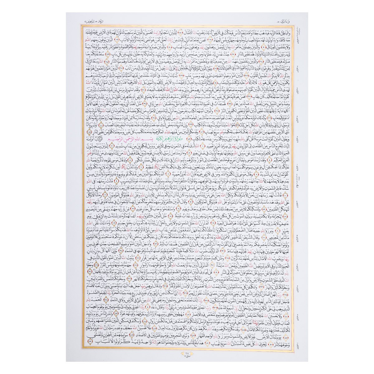 Complete Handwritten Holy Quran | 30 Separas of Quran 25