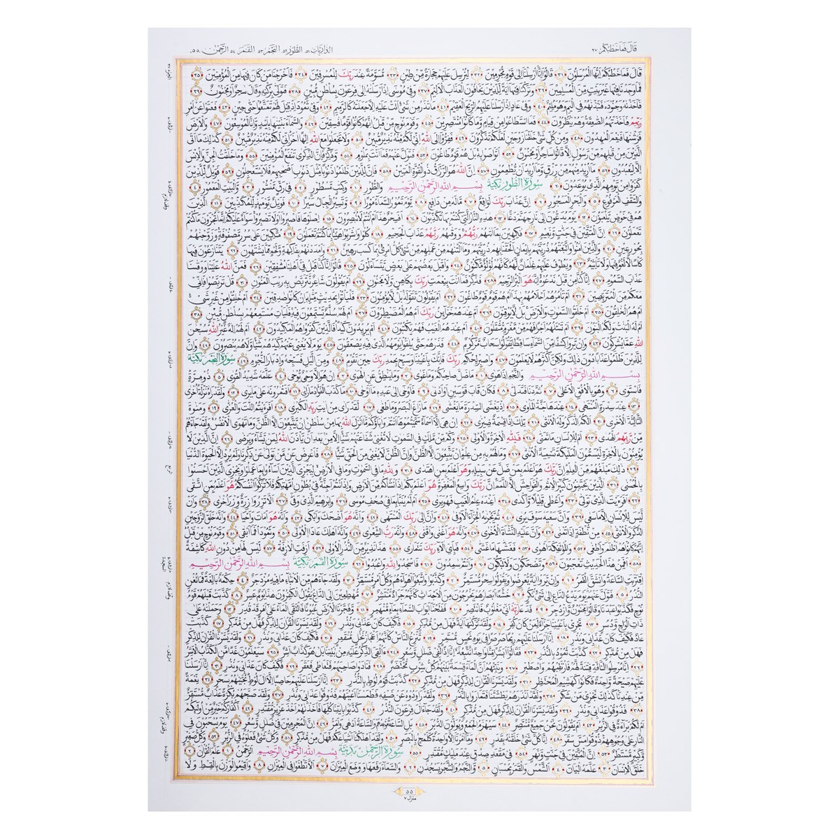 Complete Handwritten Holy Quran | 30 Separas of Quran 52