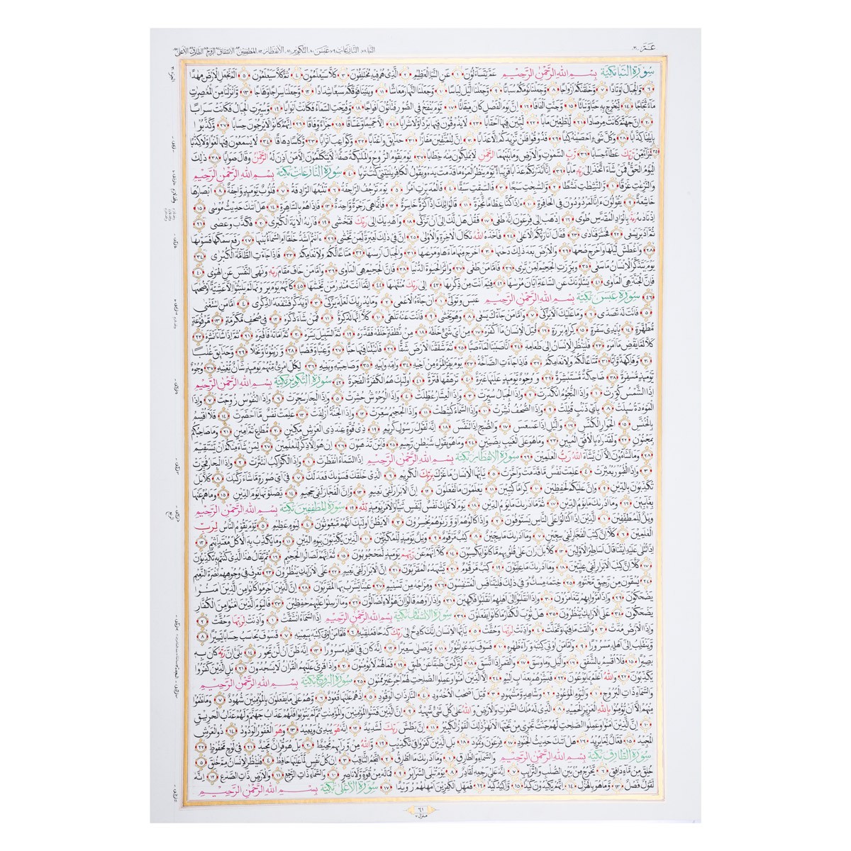 Complete Handwritten Holy Quran | 30 Separas of Quran 58