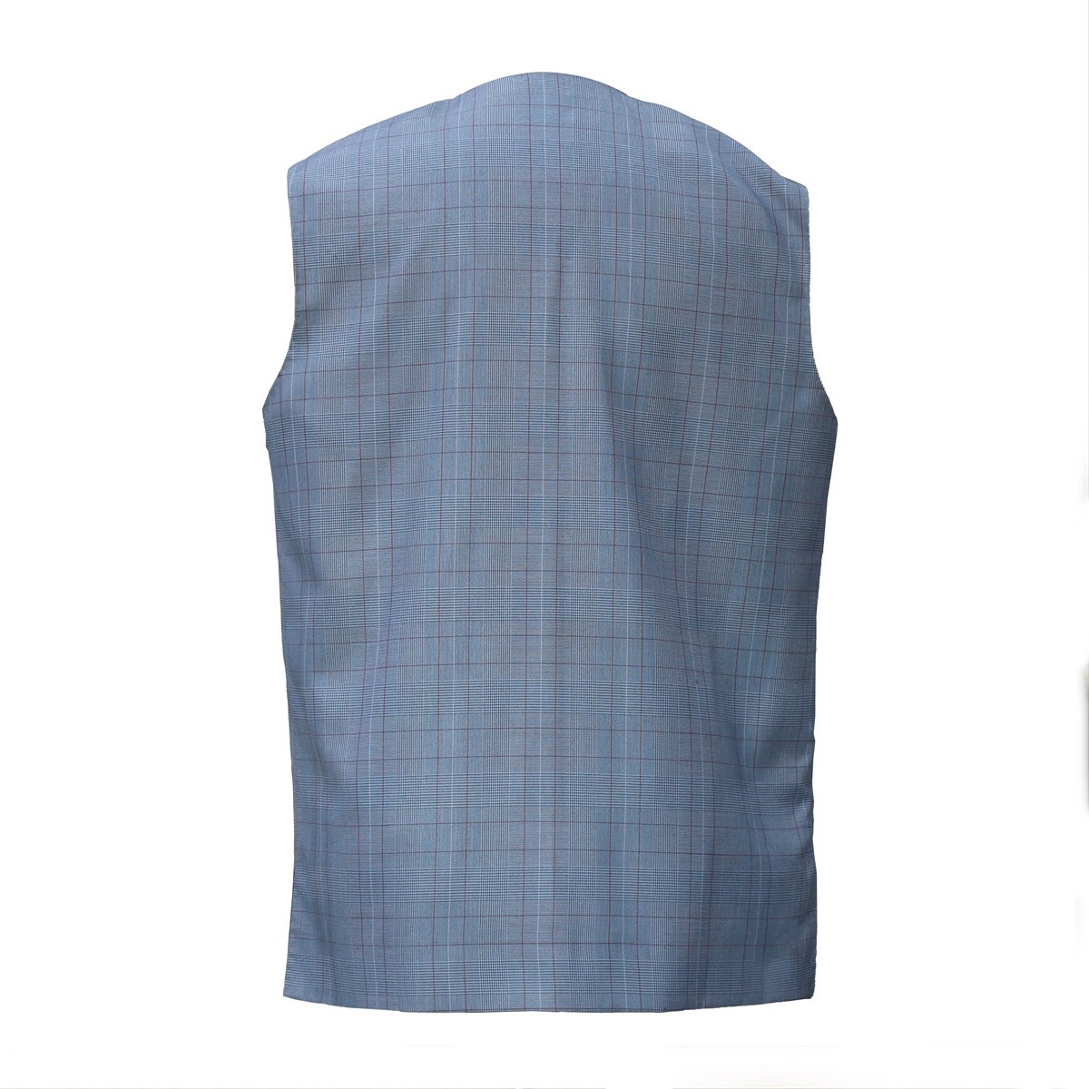 Silver Handmade Vest | Casual Wear Striped Waistcoat 2