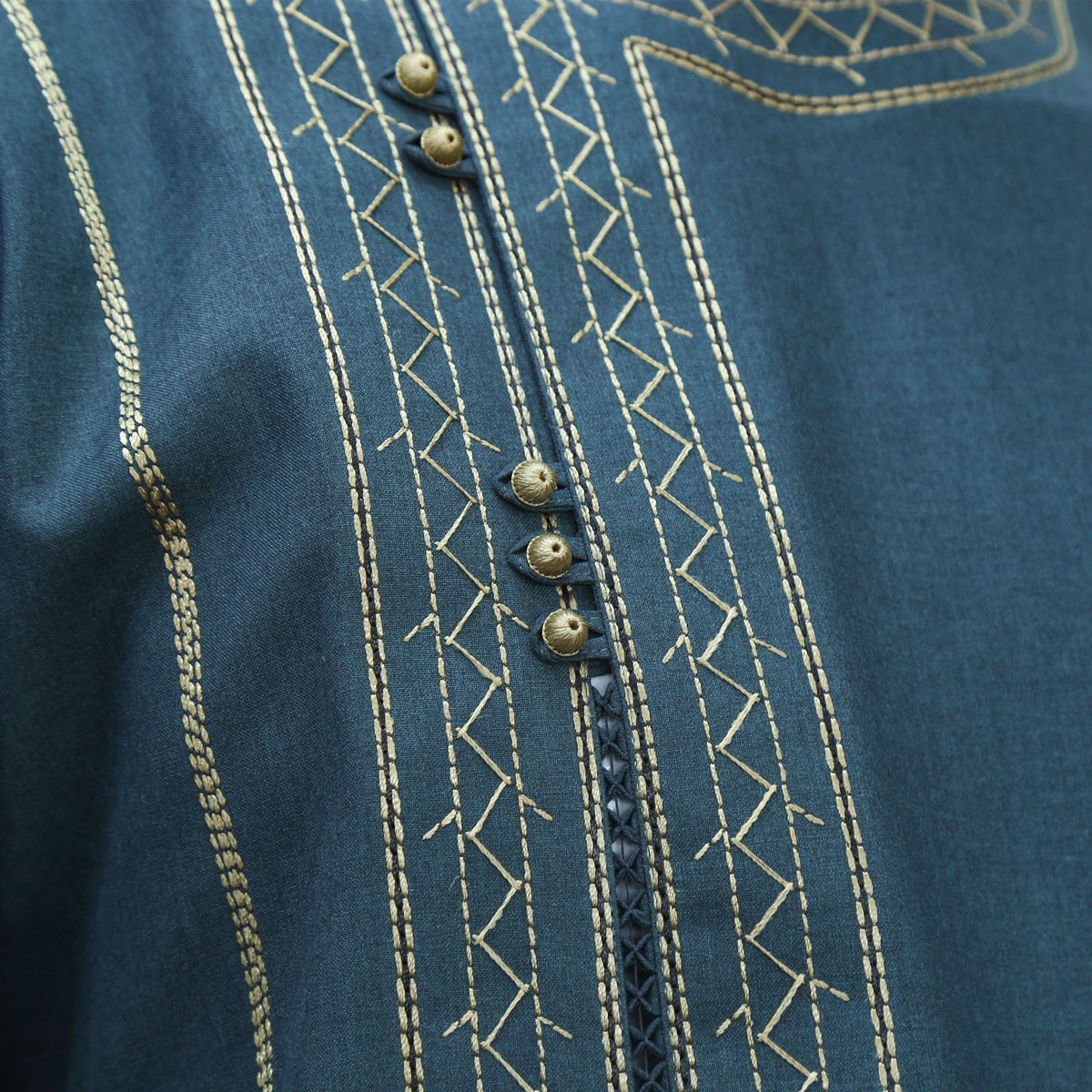 Men's Outfit With Golden Embroidery, Afghan Clothes for men 3