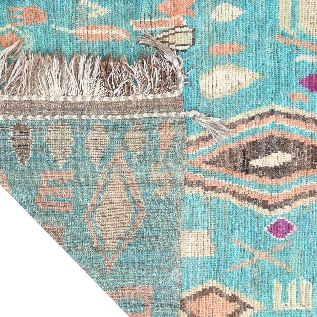 Beautiful Afghan Jul Khirs Handmade Carpet| 6' 5" X 4' 2" 3