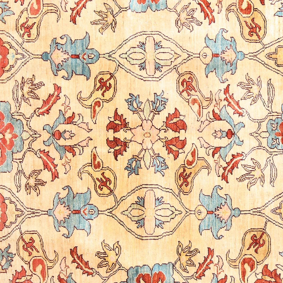 Well-Designed Handwoven Carpet | 9' 7" X 8' 0" 2