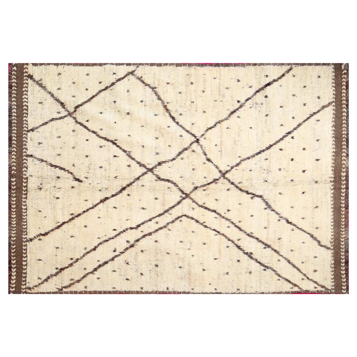 Jul Khirs Handwoven Carpet| 7' 8" X 5' 5" 1