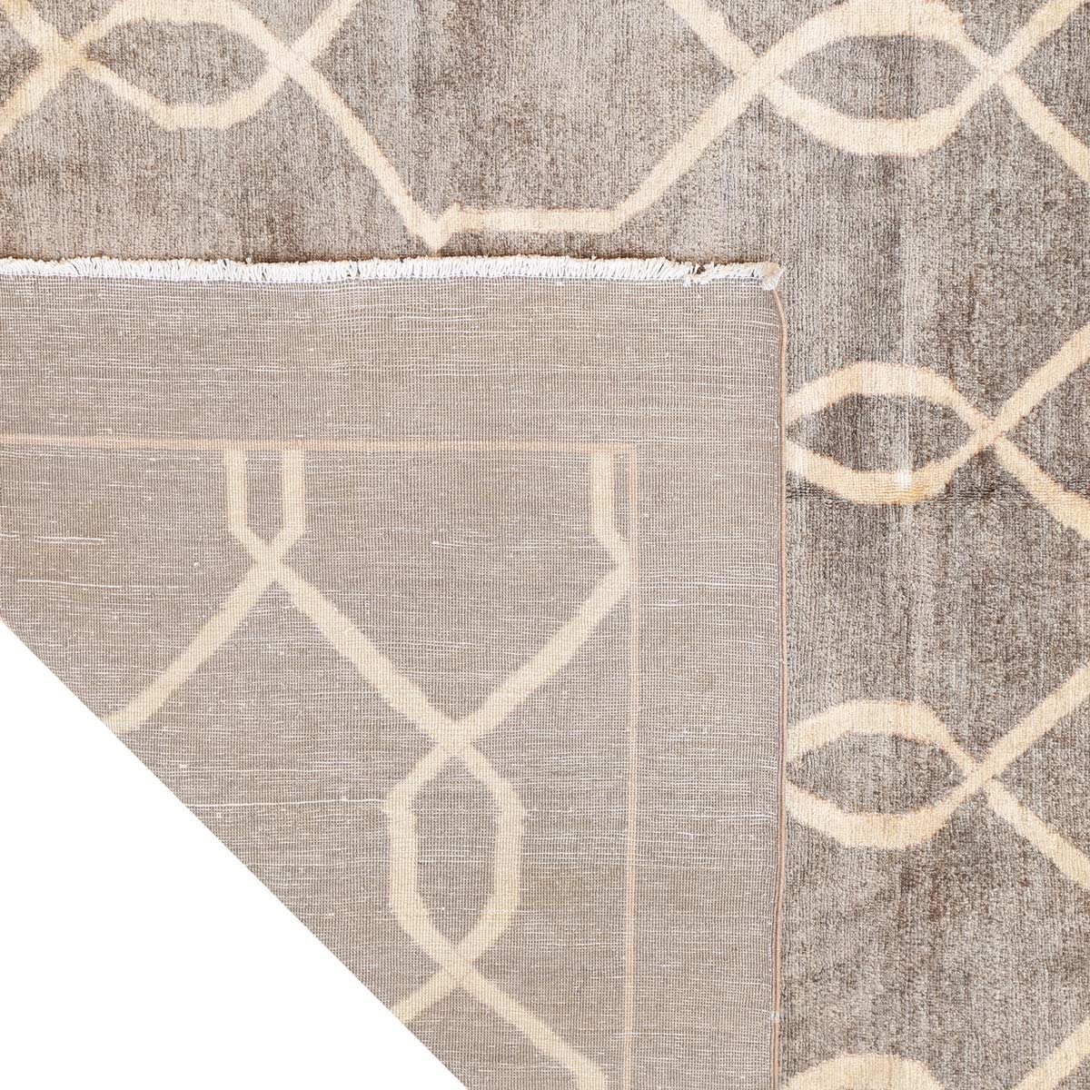 High-Quality Gaba Handmade Afghan Carpet| 7' 6" X 5' 9" 3