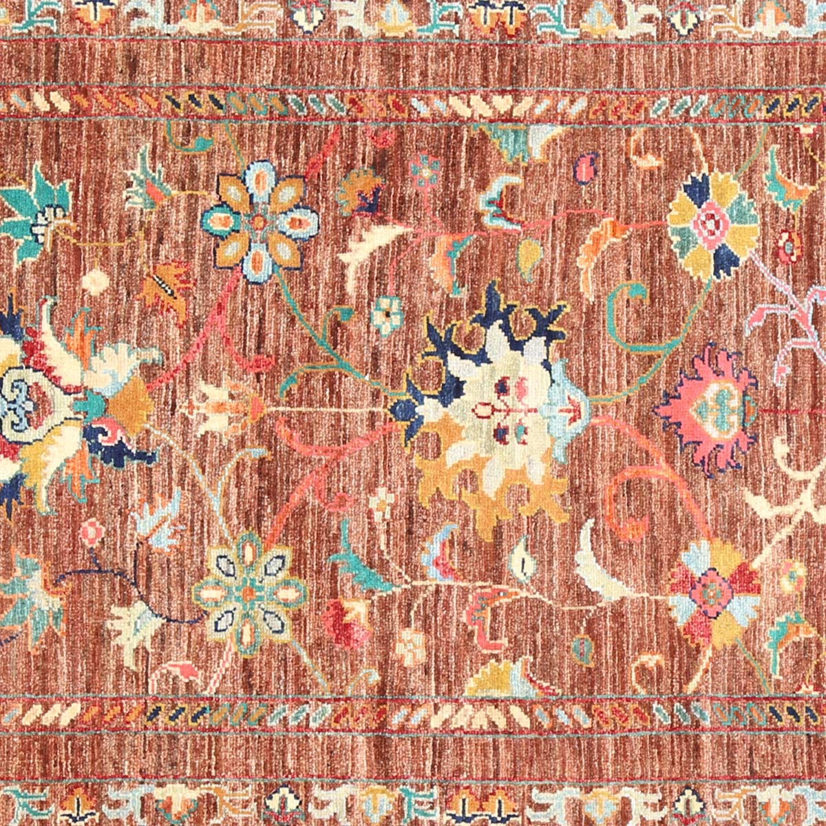 Vintage Hand-Knotted Traditional Long Runner Rug | 8' 0" X 2' 8" 2