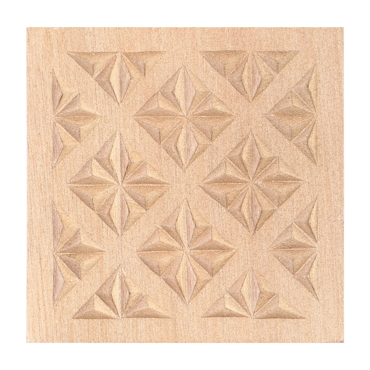 Walnut Cup Saucer Set | Wooden Square Saucer Set 5