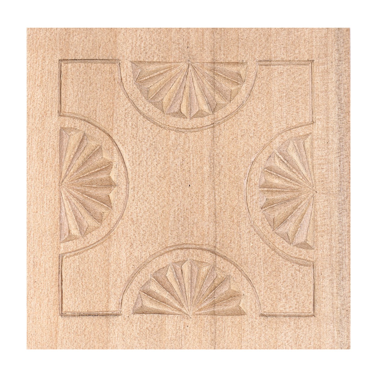 Walnut Cup Saucer Set | Wooden Square Saucer Set 7