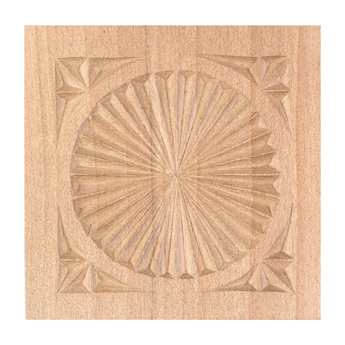 Walnut Cup Saucer Set | Wooden Square Saucer Set 8