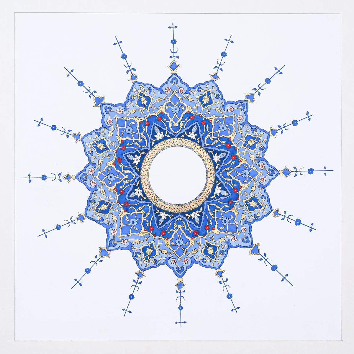 Shamsa Handpainted 2