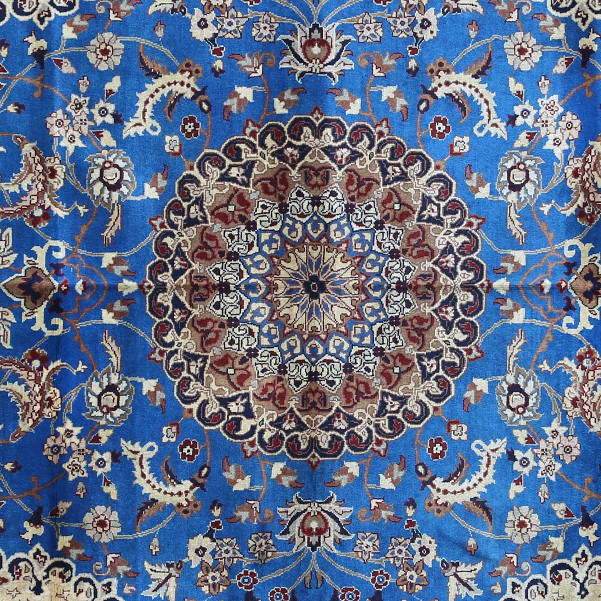 Afghan Beautiful Nahin Design Hand-Woven Area Rug | 6' 5" X 9' 8" 5