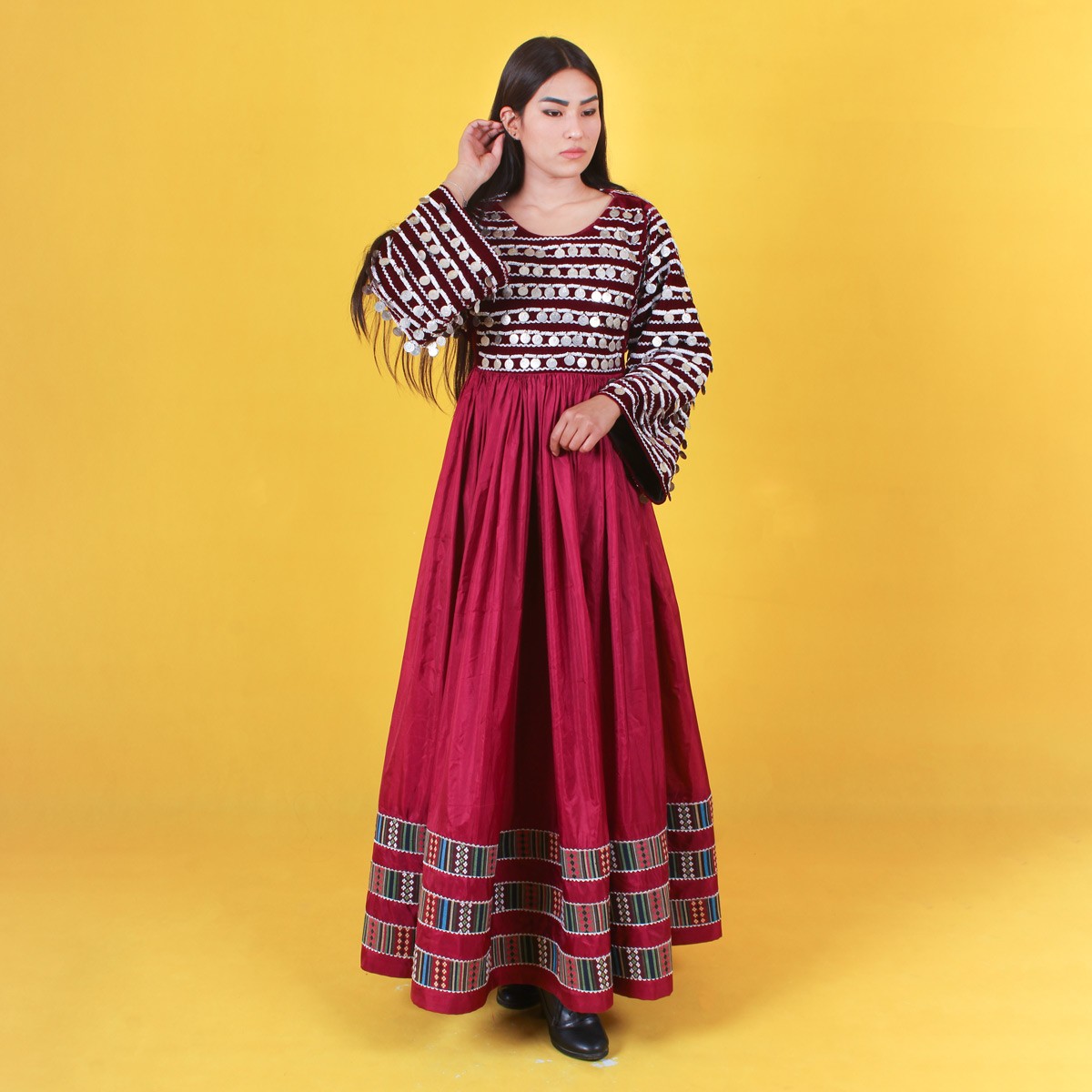 Gande Afghani Wedding Dress | Afghan Handmade Women Clothes 2
