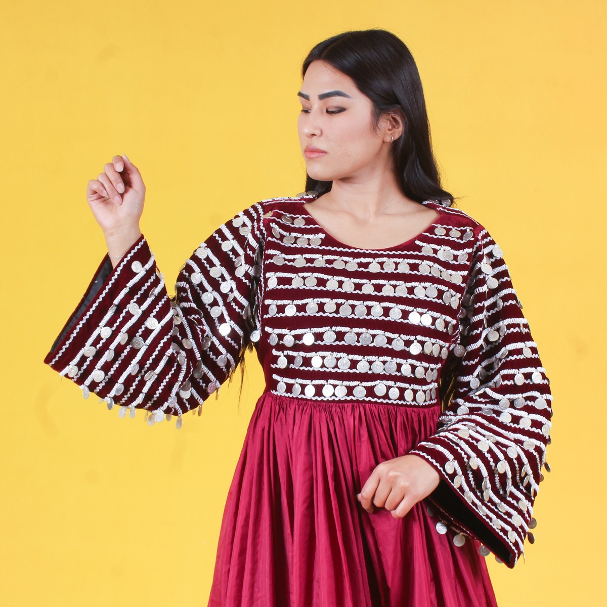 Gande Afghani Wedding Dress | Afghan Handmade Women Clothes 3