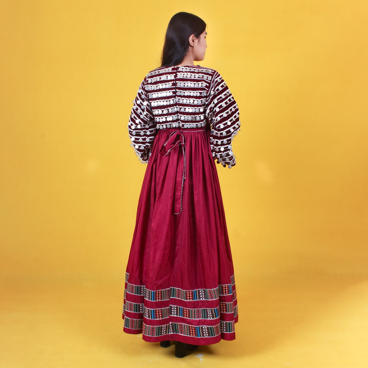Gande Afghani Wedding Dress | Afghan Handmade Women Clothes 4