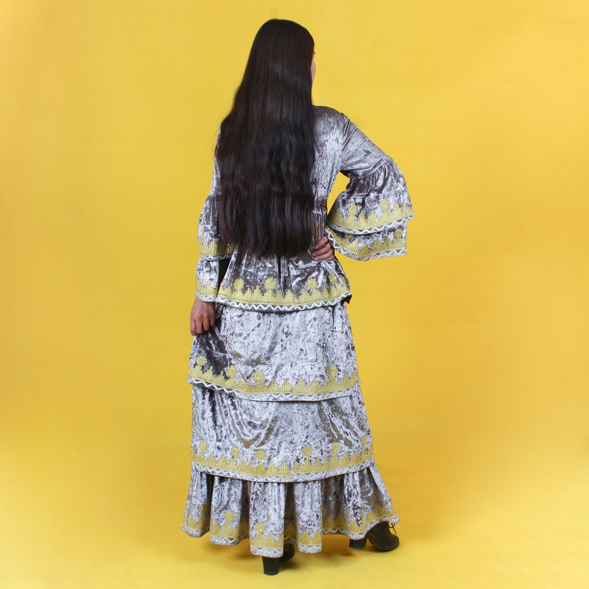 Afghan Beautiful Traditional Wedding Clothes | Handmade Gande Afghani 5