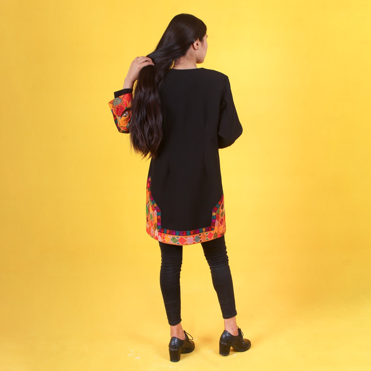 Formal Women Long Coat| Baloochi Design Beautiful Coat 3