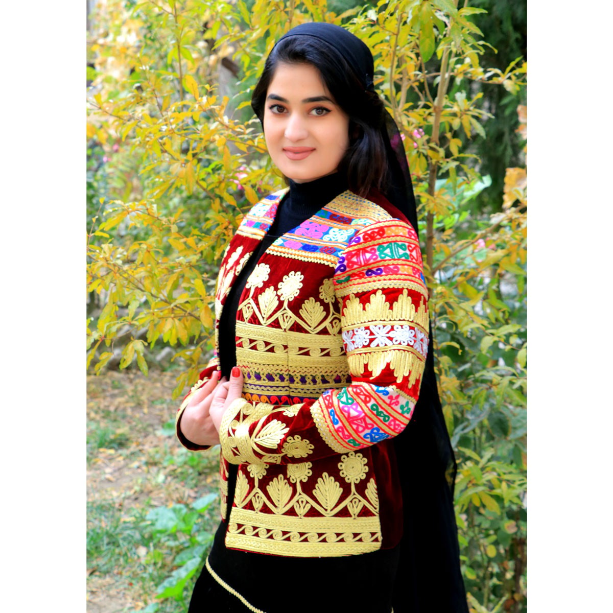 All Over Embroidered Short Coat | Bridal Wear Jacket 1